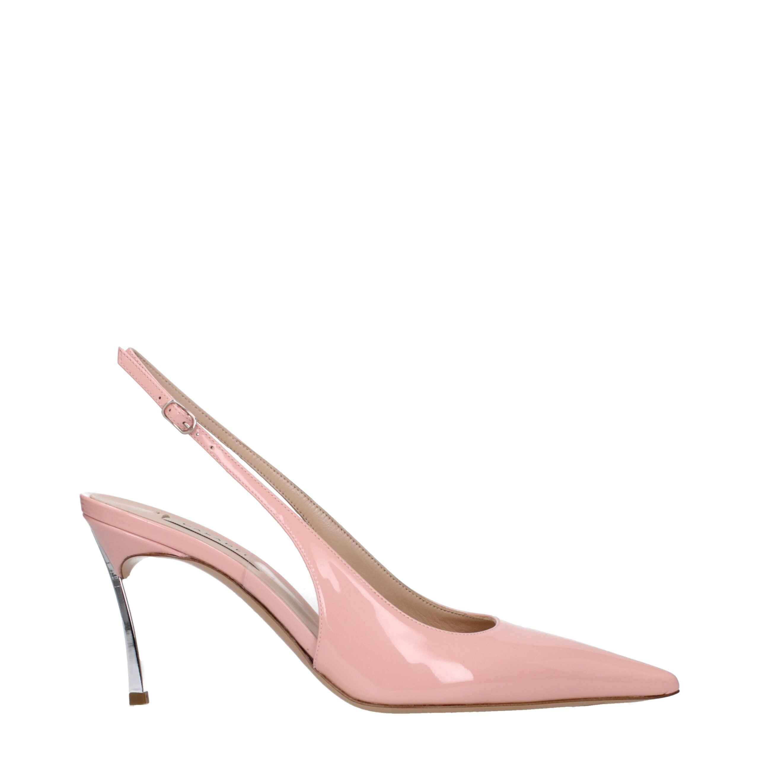 Casadei Pink Leather Sandal